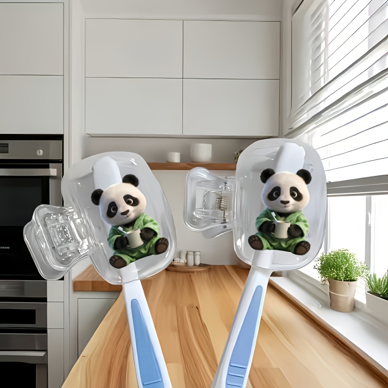 Home Essentials Bathroom Storage - Panda mignon en pyjama vert, lot