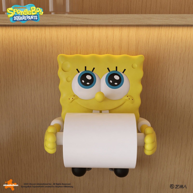 Home Edit Bathroom Storage - Porte-papier toilette mignon de Bob l'éponge,