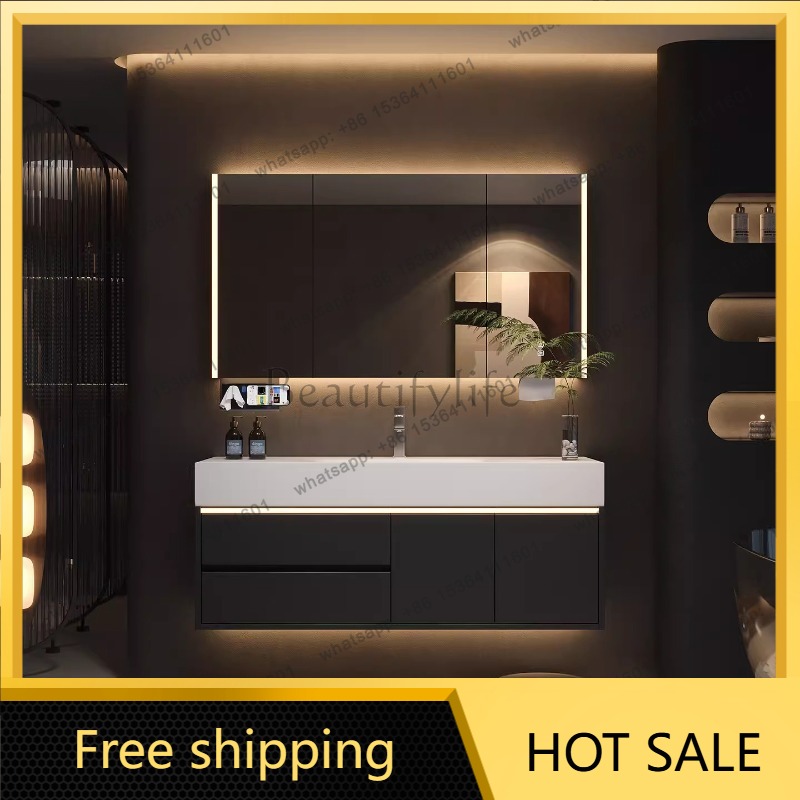 YJ Meuble de rangement de luxe - Home Bathroom Vanity Combo avis et prix